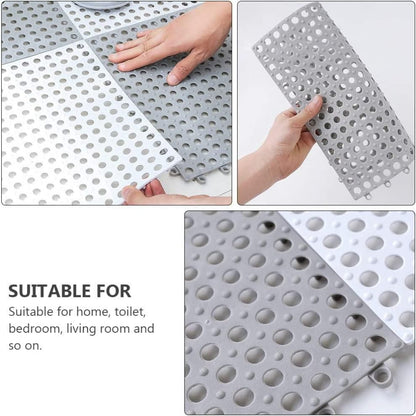 Bathroom Anti Slip Tile Mat (Pack of 2)